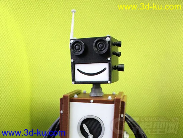 通讯机器人 3D打印模型 STL格式的图片1