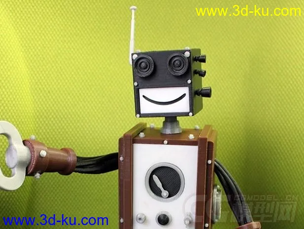 通讯机器人 3D打印模型 STL格式的图片2