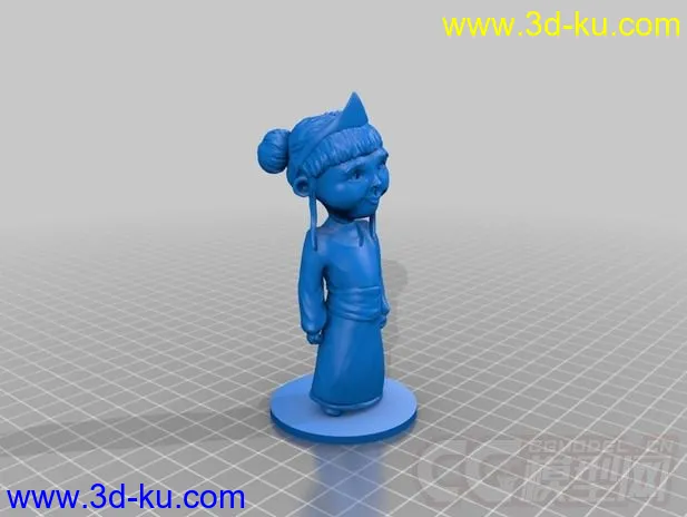 小公主 3D打印模型 STL格式的图片3