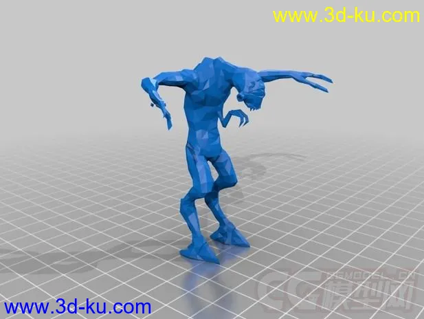 中年人 3D打印模型 STL格式的图片2