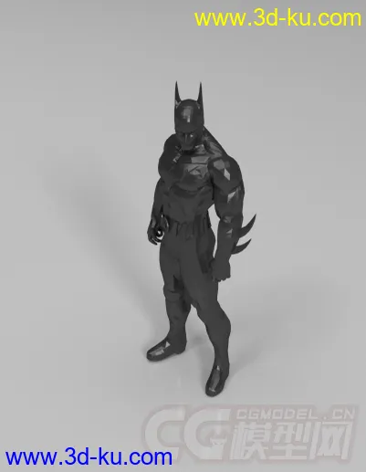 蝙蝠侠 3D打印模型 STL格式的图片1