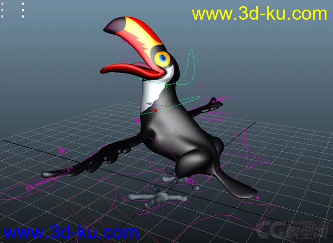Tucan 鸟模型的图片8