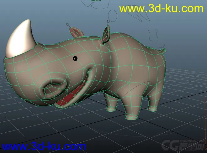 Rhino 犀牛模型的图片7