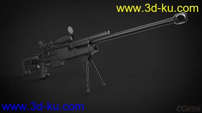 狙击步枪模型的图片2