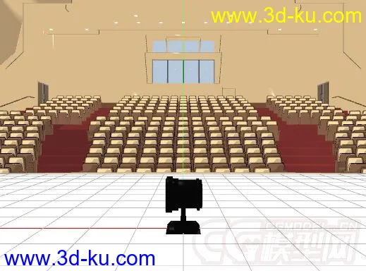 【MMD模型】全员打歌服&lovelive音之木坂学校礼堂的图片2