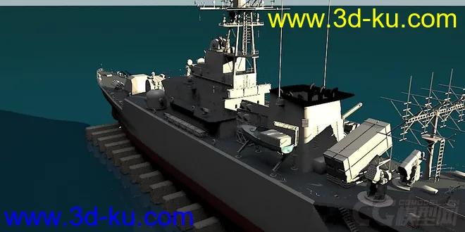 精模--洛阳号导弹护卫舰模型的图片3