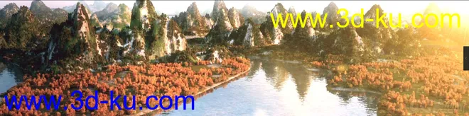 桂林山水模型的图片1