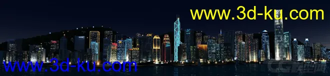 香港维多利亚港模型的图片1