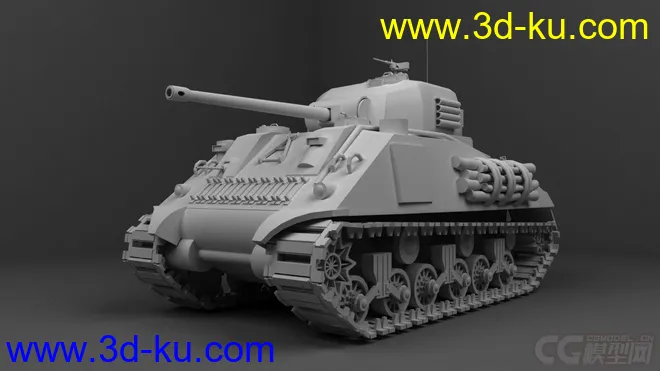 谢尔曼坦克模型的图片1