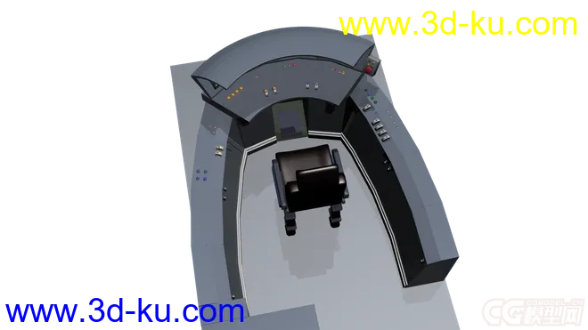 CRH3驾驶室模型的图片2
