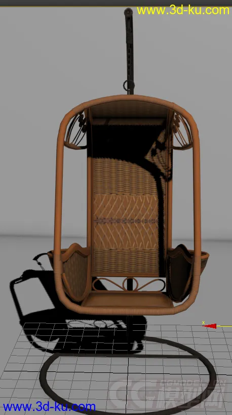 藤椅    摇椅模型的图片4