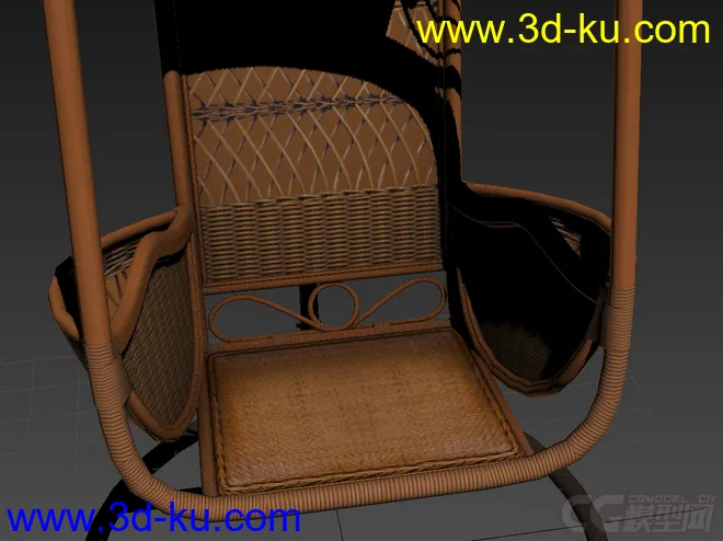 藤椅    摇椅模型的图片2