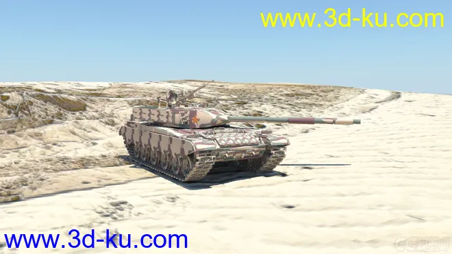 中国99A坦克。。新人拙作·望指教模型的图片1