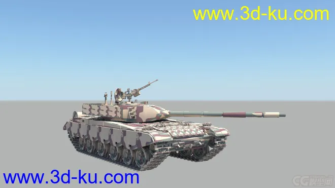 中国99A坦克。。新人拙作·望指教模型的图片3