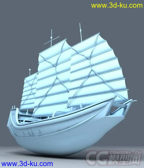 郑和下西洋_专属古代商船模型的图片1