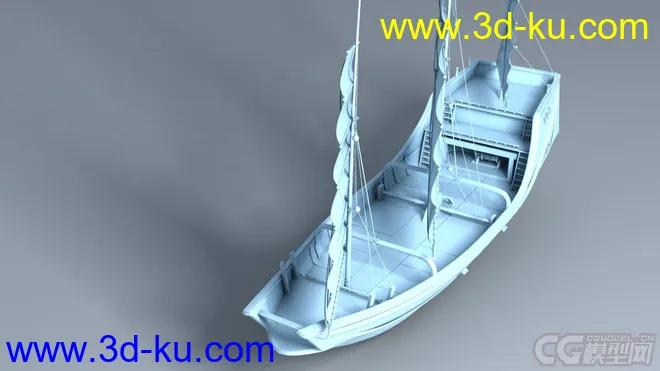 郑和下西洋_专属古代商船模型的图片11
