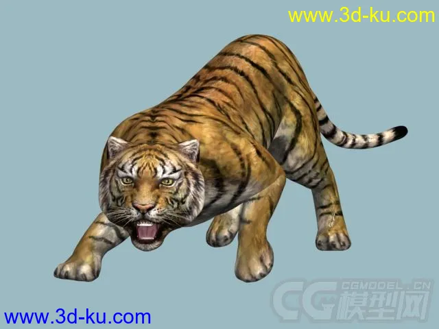 一个打老虎模型的图片3