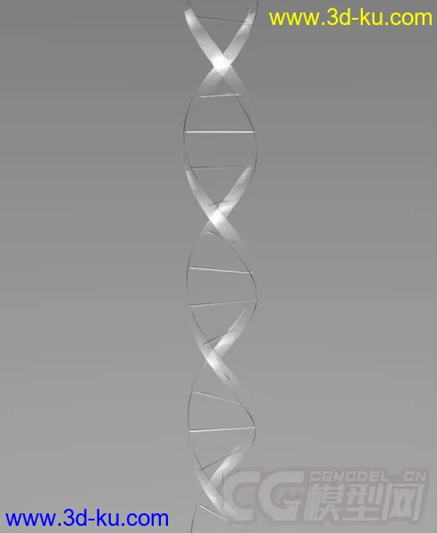 玻璃状 dna 基因模型的图片1