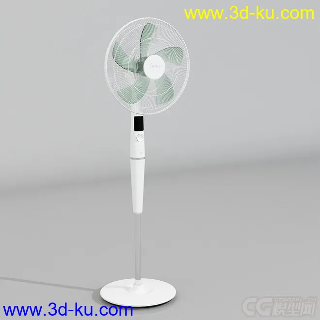 立式电风扇模型的图片2
