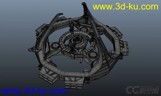 科幻 太空飞船、舰艇模型的图片1
