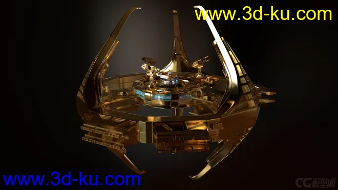 科幻 太空飞船、舰艇模型的图片2