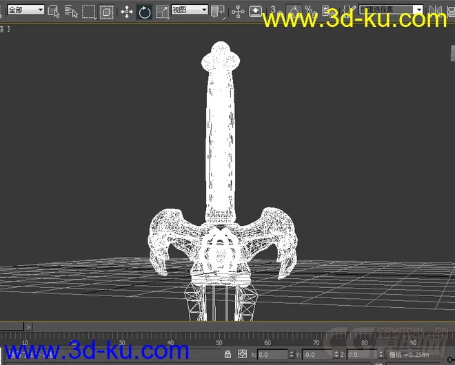 仙剑奇侠传三魔剑3D模型的图片6