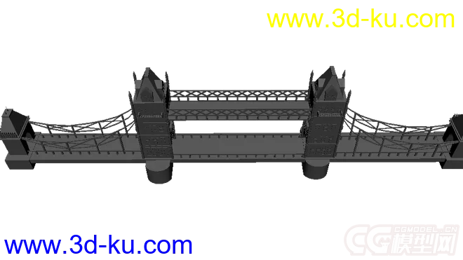 一天做好了一个伦敦大桥简易模型献丑了O(∩_∩)O的图片1