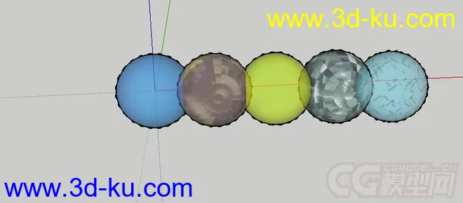 免费STL模型，弹力球的图片2