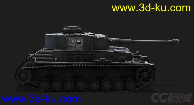 德国_PzIV_Hydro_Pzkpfw-Ⅳ型中型坦克模型的图片2