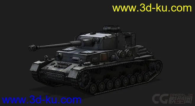 德国_PzIV_Hydro_Pzkpfw-Ⅳ型中型坦克模型的图片5