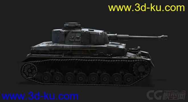 德国_PzIV中型坦克模型的图片2