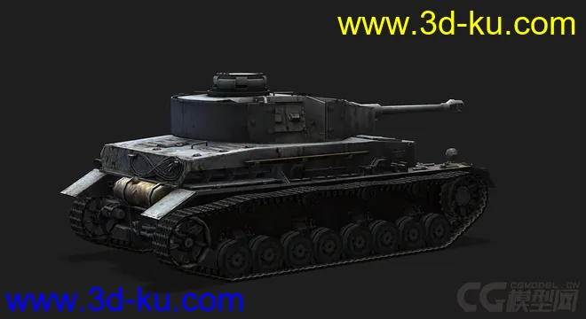 德国_PzIV中型坦克模型的图片3