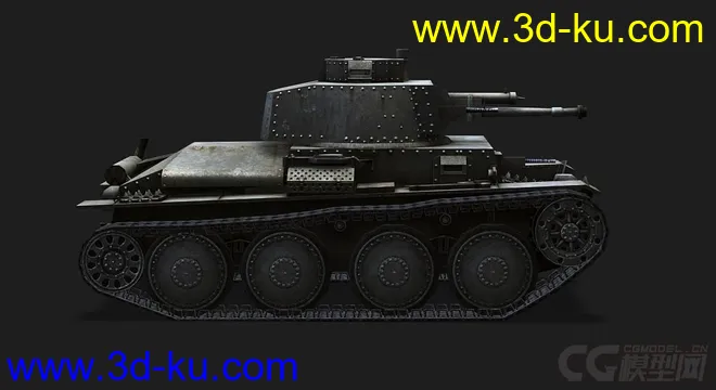 德国_PzKpfw 38t坦克模型的图片2