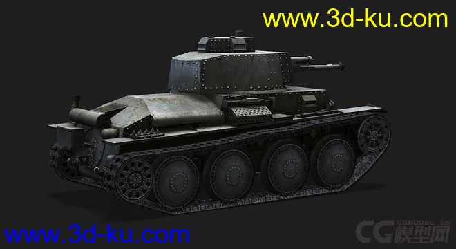 德国_PzKpfw 38t坦克模型的图片3