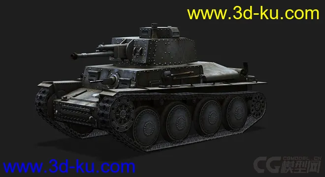 德国_PzKpfw 38t坦克模型的图片4