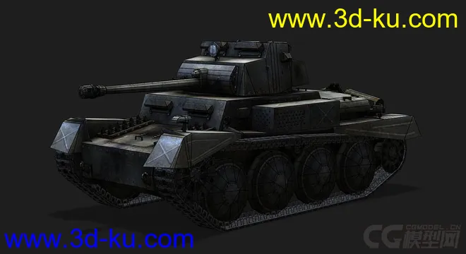 德国_Pzkpfw-38 轻型坦克模型的图片5