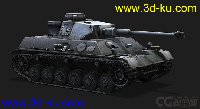 德国_PzIII-Ⅳ 中型坦克模型的图片1