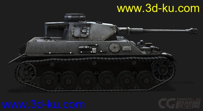 德国_PzIII-Ⅳ 中型坦克模型的图片2