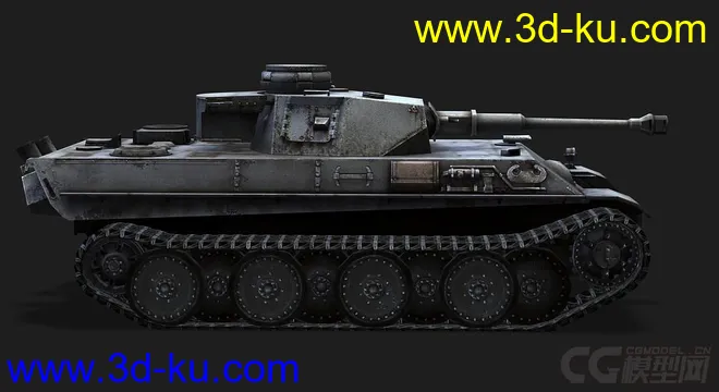 德国_PzKpfw-IV中型坦克模型的图片2