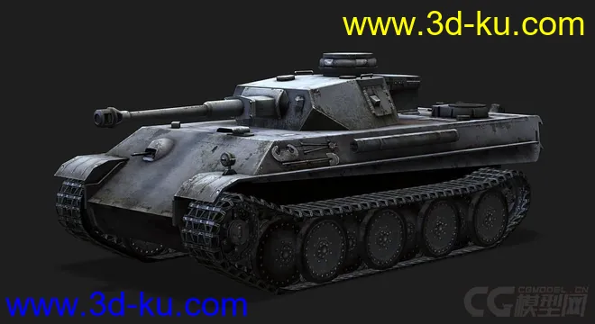德国_PzKpfw-IV中型坦克模型的图片4