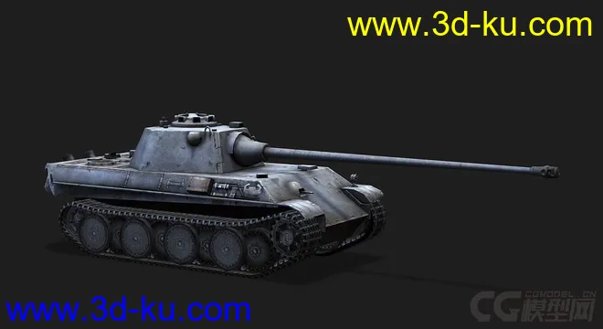 德国_PzV_Panther豹式坦克模型的图片1