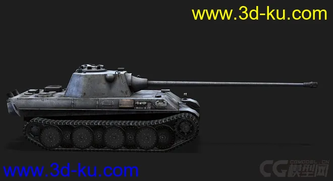 德国_PzV_Panther豹式坦克模型的图片2