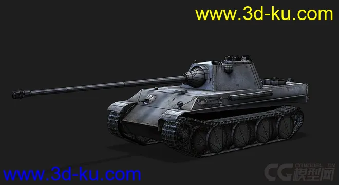 德国_PzV_Panther豹式坦克模型的图片5