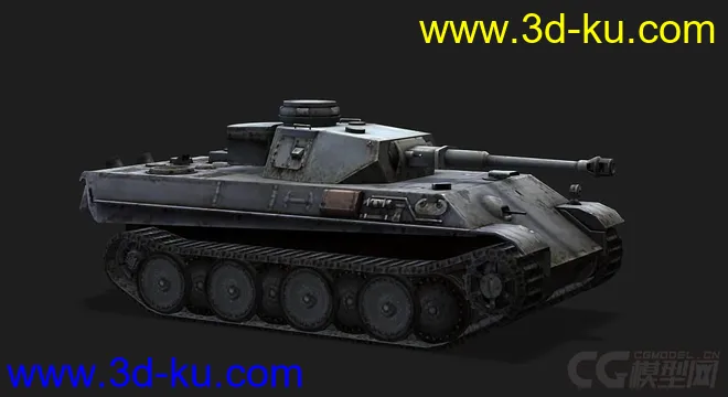 德国_PzV_PzIV_ausf_Alfa 空降坦克模型的图片1