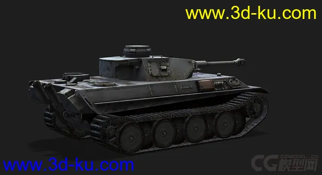 德国_PzV_PzIV_ausf_Alfa 空降坦克模型的图片3
