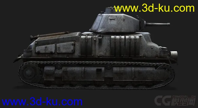 德国_S35_captured坦克模型的图片2