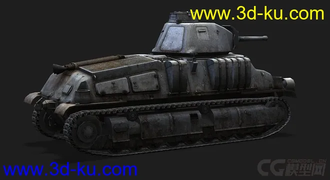 德国_S35_captured坦克模型的图片3