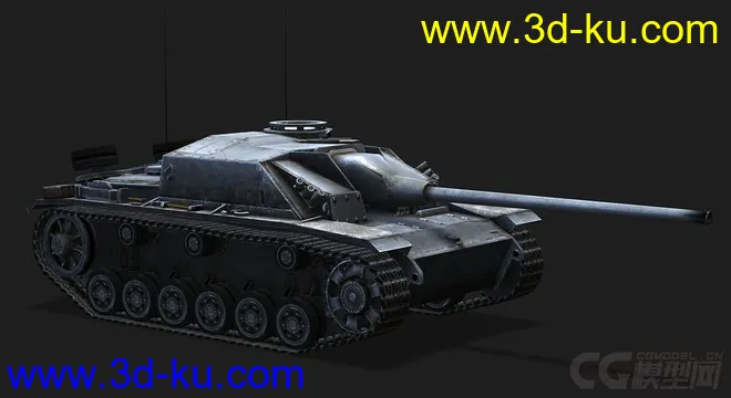 德国_StuG_III 坦克歼击车模型的图片1