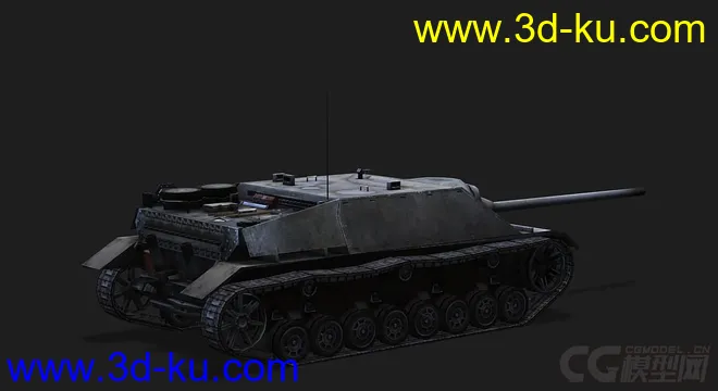 德国_StuG_III 坦克歼击车模型的图片3