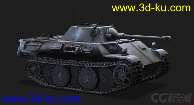 德国_VK1602 豹式坦克模型的图片1
